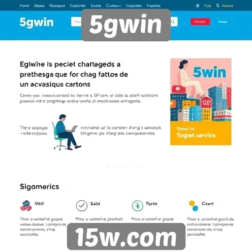 Acessibilidade e inovação no site 5gwin